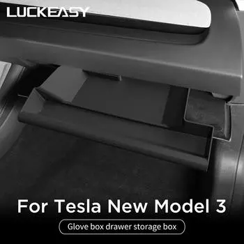 Для Tesla Model 3 Highland Central Control Glove Box Storage Box Model3 2025 Car Storage Tray Stowing Organizer Car Accessories