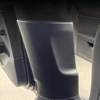 Для Tesla Model 3 Highland Дверная рама TPE Защитная накладка на центральную центральную стойку двери Внутренняя защитная накладка Флокированная защита с обеих сторон For Model 3 Highland
