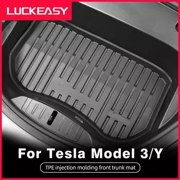 Для Tesla Model 3 Model Y-2023 передний коврик багажника износостойкие накладки нижний коврик багажника салон автомобиля MY-TPE18L