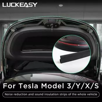 Для Tesla Model 3 YXS комплект уплотнителей для дверей автомобиля, звукоизоляция, шумоизоляция, уплотнительная полоса, 2023, внешний вид Model 3
