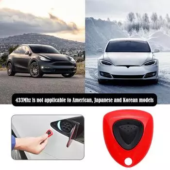 Для Tesla YSX дистанционное управление зарядным ключом модель открытия кнопки открытия крышки порта зарядного устройства доступа к чипу M7X8