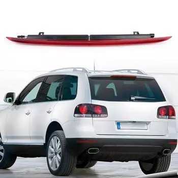 Для Touareg 03-10 Высокий третий стоп-сигнал автомобиля Предупреждающий светодиодный фонарь Светодиодный задний третий стоп-сигнал для Touareg 2003-2010 Аксессуары CHINA