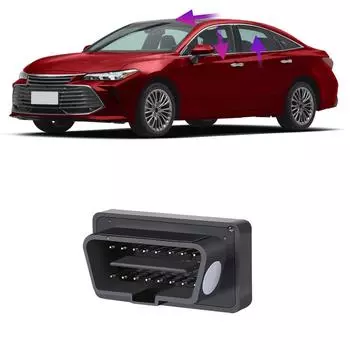 Для Toyota Avalon-2022 автомобильный OBDII автоматический контроллер открывания окон с электроприводом, автоматическое устройство стеклоподъемника For Avalon 19-22
