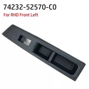 Для Toyota Для Vitz 2010-2014 RHD Передний подлокотник Верхняя панель Левая 74232-52570-C0 Стеклоподъемник Панель Для правого руля, Передняя левая CHINA