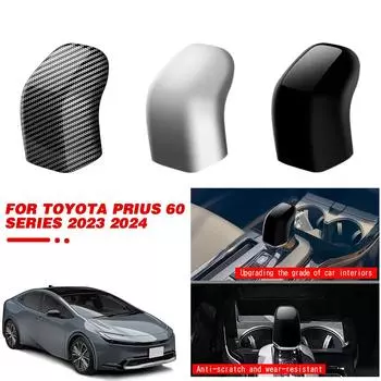 Для Toyota Prius 60 Series 2025 2025 ABS Carbon Fiber Car Gear Shift Head Декоративная накладка Отделка Аксессуары для салона автомобиля