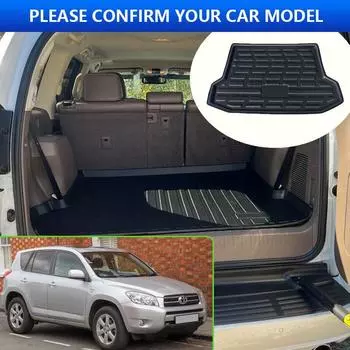 Для Toyota RAV4 RAV 4 2008 Vanguard 2007 XA30 2006~2012 2009 Задний багажник Поддон для багажника Коврик для пола Автомобильные аксессуары