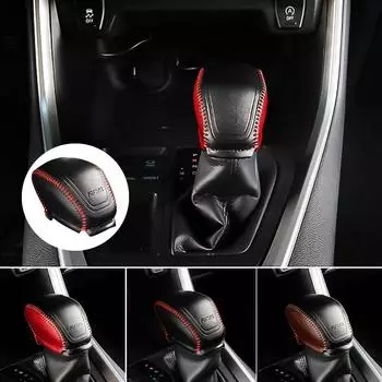 Для Toyota RAV4 XA50 2020 2024 2024 2024 автомобильные ошейники для переключения передач автомобильные ручки переключения передач защитные аксессуары из искусственной кожи