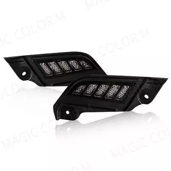Для Toyota Tacoma 2012 2013 2014 2015 светодиодные дневные ходовые огни DRL белые дневные огни желтые указатели поворота 12 В автомобильные аксессуары