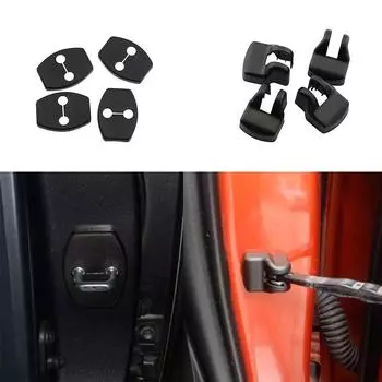 Для Toyota Yaris Highlander Prado Prius Corolla Camry Rav4 Reiz Vios автомобильный дверной замок, дверные стопорные чехлы door lock cover