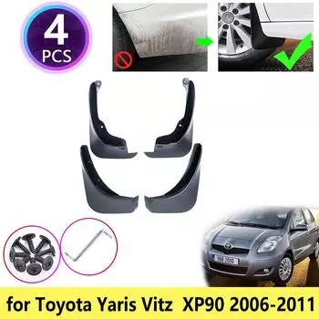 Для Toyota Yaris Vitz XP90 2006 2007 2008 2009 2010 2011 Брызговики Брызговики Брызговики Автомобильные аксессуары
