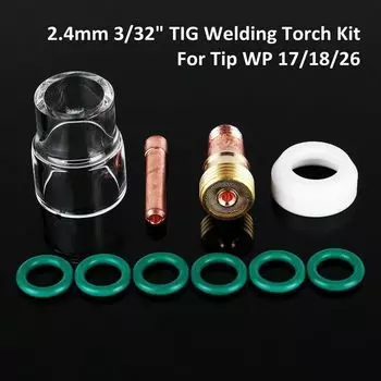 Для уплотнительных колец температуры WP 17/18/26 Stubby Gas Lens
