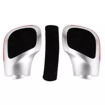 Для Volkswagen Gear Head декоративная крышкаDSGGear Модернизированная и модифицированная автомобильная ручка переключения передач Shift Handball Matte Suede-Red Edge