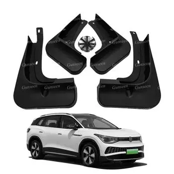 Для Volkswagen ID.6 X VW ID6 ID 6 автомобильные брызговики 2022 Брызговики передние и задние автоаксессуары крылья брызговики чёрный