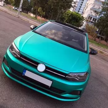 Для Volkswagen Polo MK6 2018-2021 бэтмен летучая мышь зеркальная крышка глянцевая черная зеркальная крышка правая левая 2 шт. автомобильное зеркало аксессуар