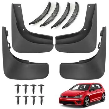 Для Volkswagen VW Golf 6 Mk6 Hatchback 2009 2010 2011 2012 Комплект формованных брызговиков, брызговиков, передних и задних брызговиков 4pcs-For Golf 6