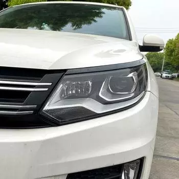 Для Volkswagen VW Tiguan MK1 2011 2012 2013 2014 Автомобильная передняя фара Лампа для бровей Накладка на веко Внешняя модификация