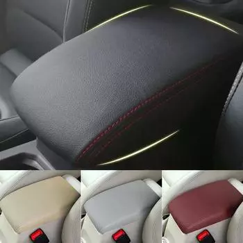 Для Volkswagen VW Tiguan mk2 2016-2020 2024 2024 Подлокотник Консоль Накладка Подушка Опорный Ящик Подлокотник Верхний Коврик Подкладка Автомобильный Стайлинг