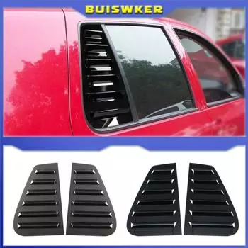 Для VW Golf 4 MK4 1997-2006 автомобиль задние треугольные жалюзи защитные наклейки ABS пластик заднее стекло жалюзи окна