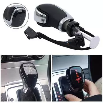 Для VW Golf 7 Passat B8 Tiguan MK2 CC Scirocco Octavia Kodiaq Super Jetta MK5 MK6 Seat ibiza leon Светодиодный электронный рычаг переключения передач