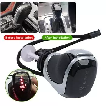 Для VW Golf 7 Passat B8 Tiguan MK2 CC Scirocco Octavia Kodiaq Super Jetta MK5 MK6 Seat ibiza leon Светодиодный электронный рычаг переключения передач