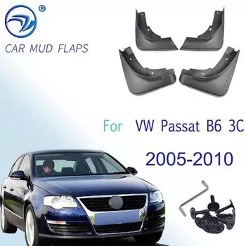 Для VW Passat B6 3C 2005-2010 седан Брызговики Брызговики Fender 2006 2007 2008 2009 2010 Комплект грязи 2005-2010