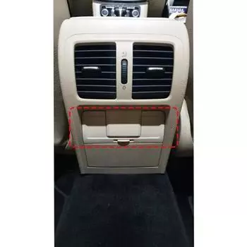 Для VW Passat B6 B7 2006-2015 CC 2012-2017 задний подлокотник, блок питания, задняя крышка прикуривателя 0 863 289 0863289 чёрный