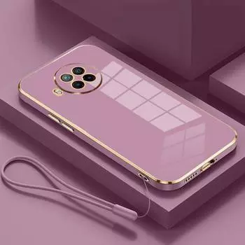 Для Xiaomi Mi 10T Lite Чехол Mi 10T Lite 5G Чехлы Ударопрочный Бронированный Кожа Чувство Матовый Полупрозрачный Мягкий Прозрачный Жесткий Чехол M2007J17G Xiaomi Mi 10T Lite&Case & Strap