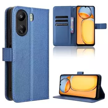 Для Xiaomi Poco C65 C 65 4G чехол откидная крышка чехол-кошелек из искусственной кожи для телефона For Xiaomi Poco C65 4G белый
