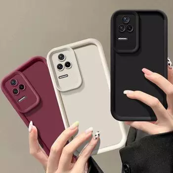 Для Xiaomi Poco F4 Чехол Xiaomi Redmi K40S Чехол для телефона Полный пакет Матовый Противоударный Мягкий Защитный Чехол For Poco F4