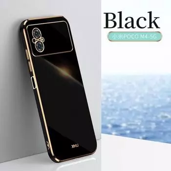 Для Xiaomi Poco M5 M 5 PocoM5 чехол Мягкая силиконовая задняя крышка 6D гальванический чехол для телефона For Xiaomi Poco M5 фиолетовый