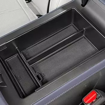 Для Xpeng G6 автомобильный центральный пульт управления подлокотник ящик для хранения вещей автомобильный ящик новый высококачественный укладка уборка черный органайзер инструмент для салона автомобиля