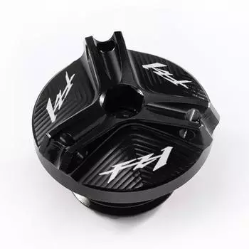 Для YAMAHA FZ1 FAZER FZ-1 2006-2015 2008 2009 мотоциклетная крышка бака для передней тормозной жидкости и крышка заливной горловины двигателя, защита Oil filler cap black