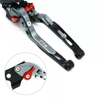 Для Yamaha FZ6 FZ 6 FAZER 2004-2010 XJ6 FZ6R 2009-2020 FZ8 2011-2015 мотоцикл регулируемый складной выдвижной рычаг тормоза сцепления