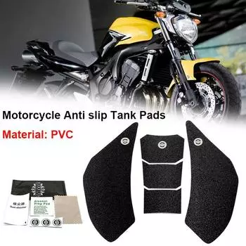 Для YAMAHA FZ6 FZ-6 FZ 6 Fz6 2006-2010 мотоцикл ПВХ противоскользящие накладки на топливный бак газовый наколенник сцепление наклейка чёрный