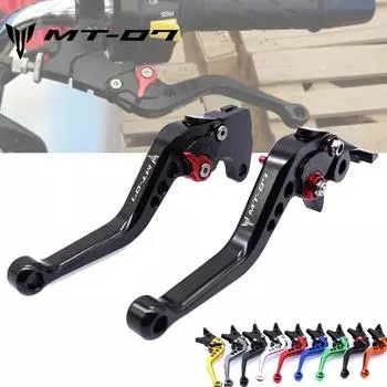 Для YAMAHA MT-07 MT07 MT 07 2014-2016 2017 2018 аксессуары для мотоциклов короткие рычаги тормозной муфты A