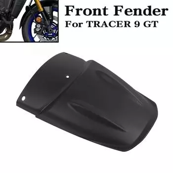 Для Yamaha MT 09 SP MT09 MT-09 TRACER9 GT TRACER 9 GT 2025 2025 2025 Удлинитель переднего крыла мотоцикла Удлинитель брызговика чёрный