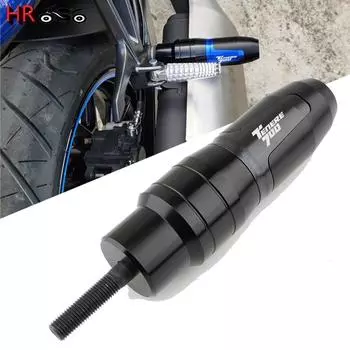 Для Yamaha Tenere 700 Tenere700, аксессуары для мотоциклов, рама, слайдер выхлопной системы, защитная накладка, черный цвет чёрный