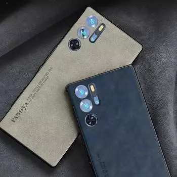Для ZTE Red Magic 10 Pro 9S Pro Plus Роскошный кожаный матовый силиконовый чехол Skinsheep для RedMagic 10Pro 9 Pro+ Противоударный защитный чехол-бампер For Red Magic 10 Pro серый