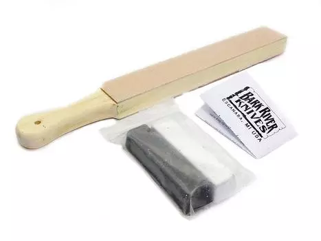 DLT Strope Double Side Paddle Strope XL Bark River Black Compound Set Original Box Included White,