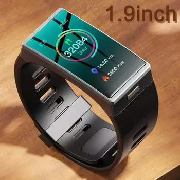 Dm-12 умные часы для мужчин 1,9 дюйма 170*320 экран умные часы для женщин Ip68 водонепроницаемый браслет спортивный пульсометр кровяное давление Android Ios