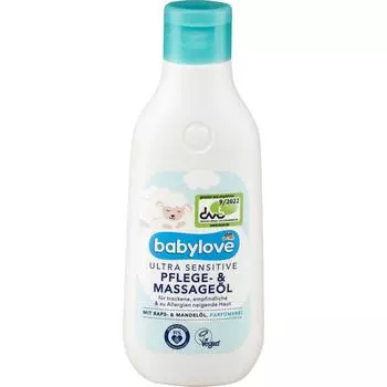 DM Baby Love Babylove Ультра чувствительное массажное масло 250 мл