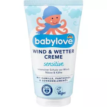 DM Babylove крем для лица от ветра и непогоды 75мл