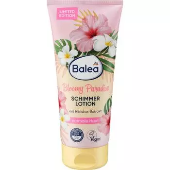 DM Balea Body Lotion Shimmer Bloomy Paradise 200 мл