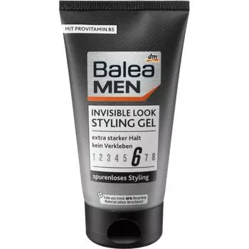 DM Balea Styling Invisible Look гель (для мужчин), 150мл
