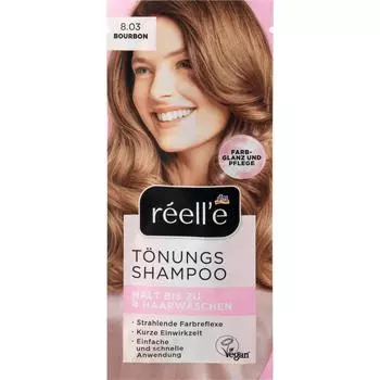DM Real reele toning shampoo 8.03 bourbon 14ml