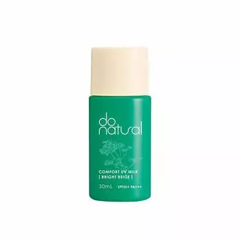 Do Natural Comfort UV Milk Солнцезащитный крем бежевого цвета 30 мл Расслабляющий травяной букет Аромат Натуральный эфирный 1 шт. [Ярко-бежевый] (100% Масло)