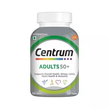 Добавка для взрослых 50+ (50 таб, 1,54 г), Adults 50+, Centrum