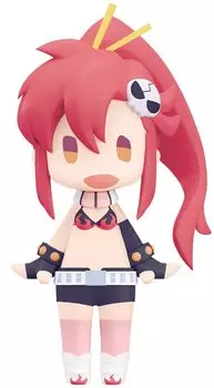 ДОБРОТАЯ УЛЫБКА Tengen Toppa Gurren Lagann Yoko Пластиковая раскрашенная подвижная фигурка ПРИВЕТ! Немасштабируемый