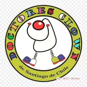 Doctores Clown Чили, термопереносная печать, виниловые нашивки, наклейки для одежды, аппликации «сделай сам», моющиеся нашивки