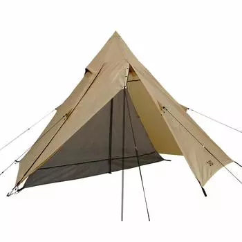 DOD DOPPELGANGER Outdoor One Pole Touring Front Room для палатки всадника цвета коричневого цвета, легкая, спецификация, 50 см, место для хранения, стол, T1-442-TN бежевый